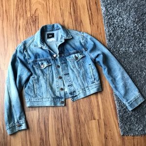 Urban Outfitters Cropped Denim Jacket